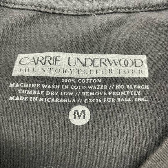 Carrie Underwood The Storyteller Tour 2016 Concert T-Shirt Short Sleeve Medium - Picture 6 of 7